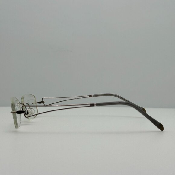 Charmant Eyeglasses Eye Glasses Frames CH10922 BR Titanium Japan 51-19-135 - Picture 4 of 6